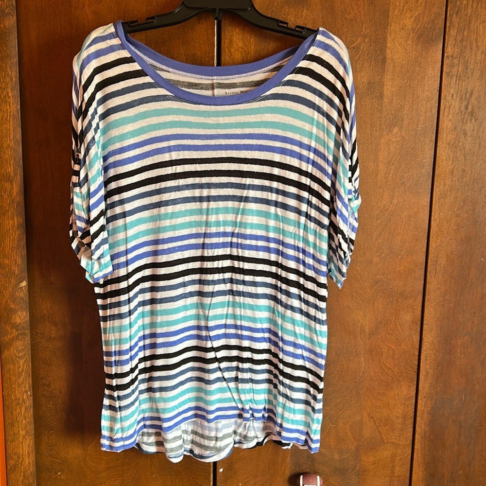 Very comfy. Studio Works. Woman’s blouse. Size 1X